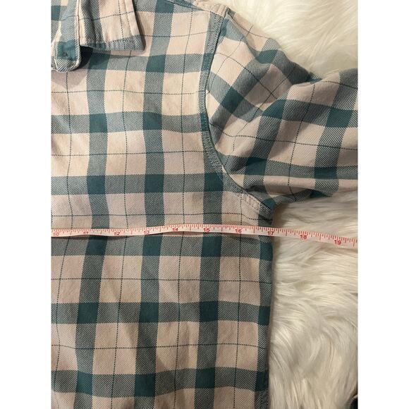 Filson Alaskan Guide Shirt 100% Cotton Blue Plaid Collar Button Up Womens S NWOT - Picture 5 of 5